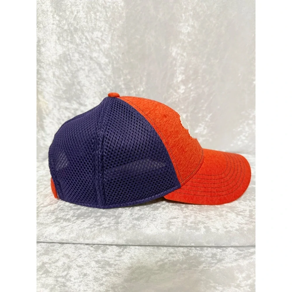 New Era 9FORTY Clemson Tigers Youth‎ Hat Orange Purple Mesh Adjustable Cap